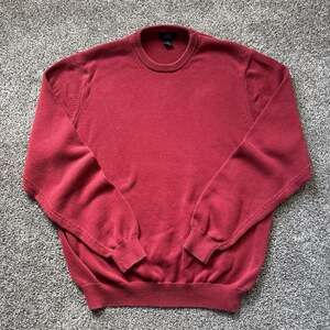 346 Brooks Brothers Pima Cotton Crewneck Sweater Men’s Medium Red Pullover